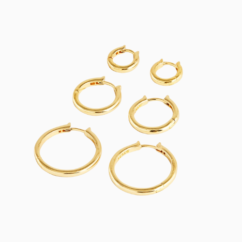 Free Small hoop earrings
