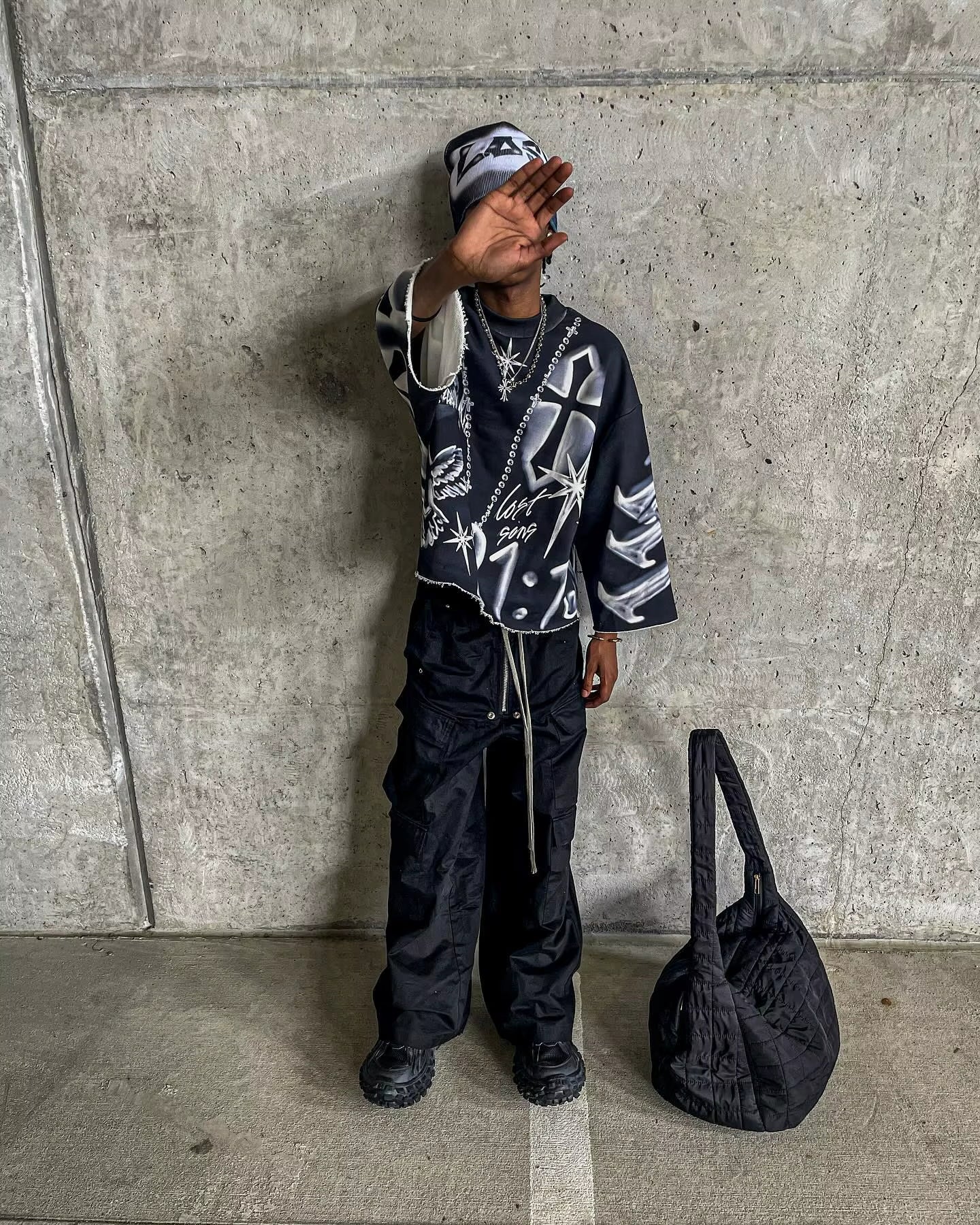 Y2K New Hip Hop Punk Graffiti Design Pattern Printed T Shirt Mens and Womens Retro Harajuku Gothic Oversized Short Sleeved Tops